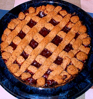 Rustic Linzertorte